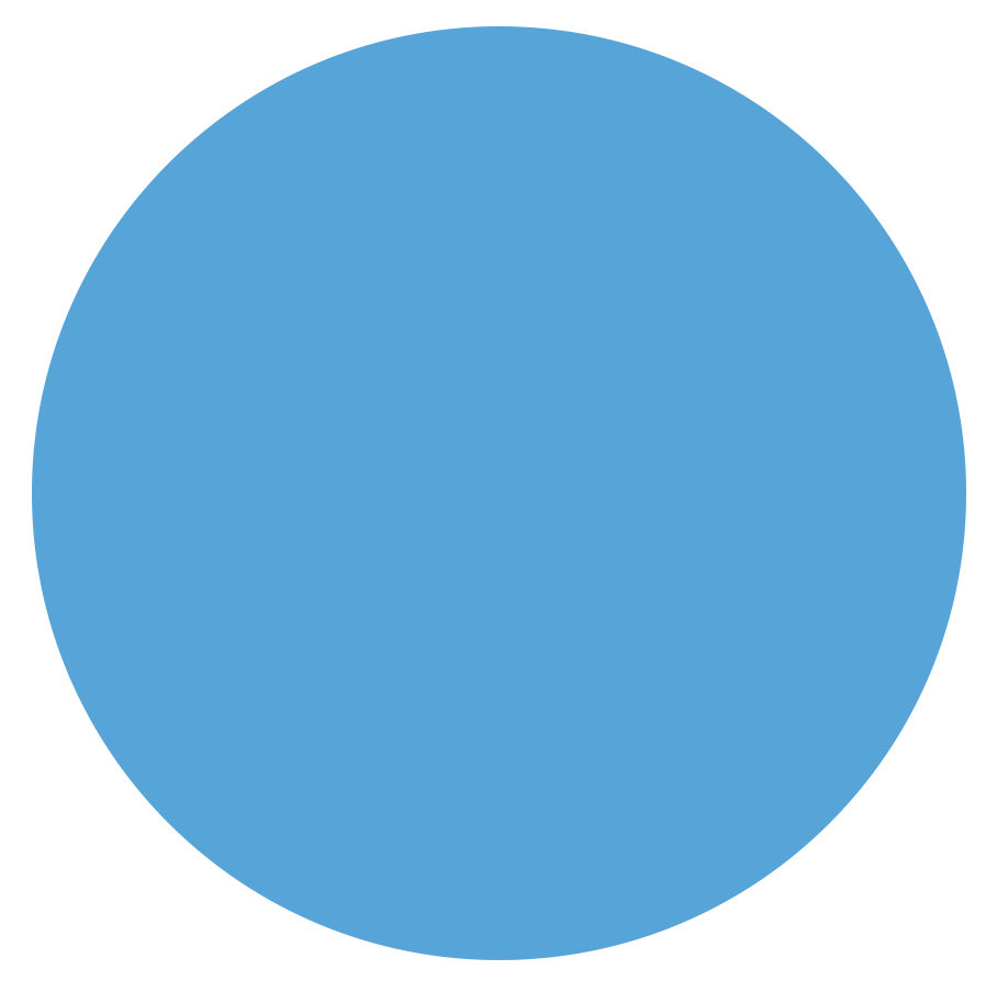 blue circle