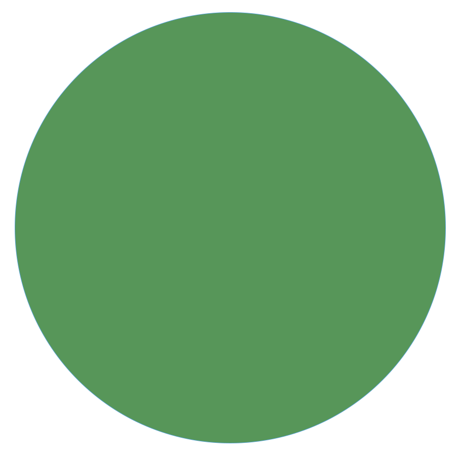 green circle